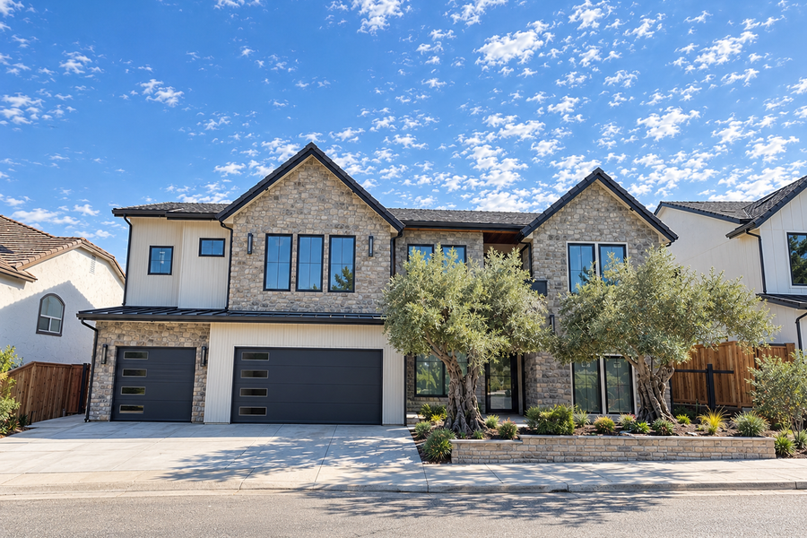 Rocklin Custom Home — 4 bed / 4 bath, 4,400 sqft.